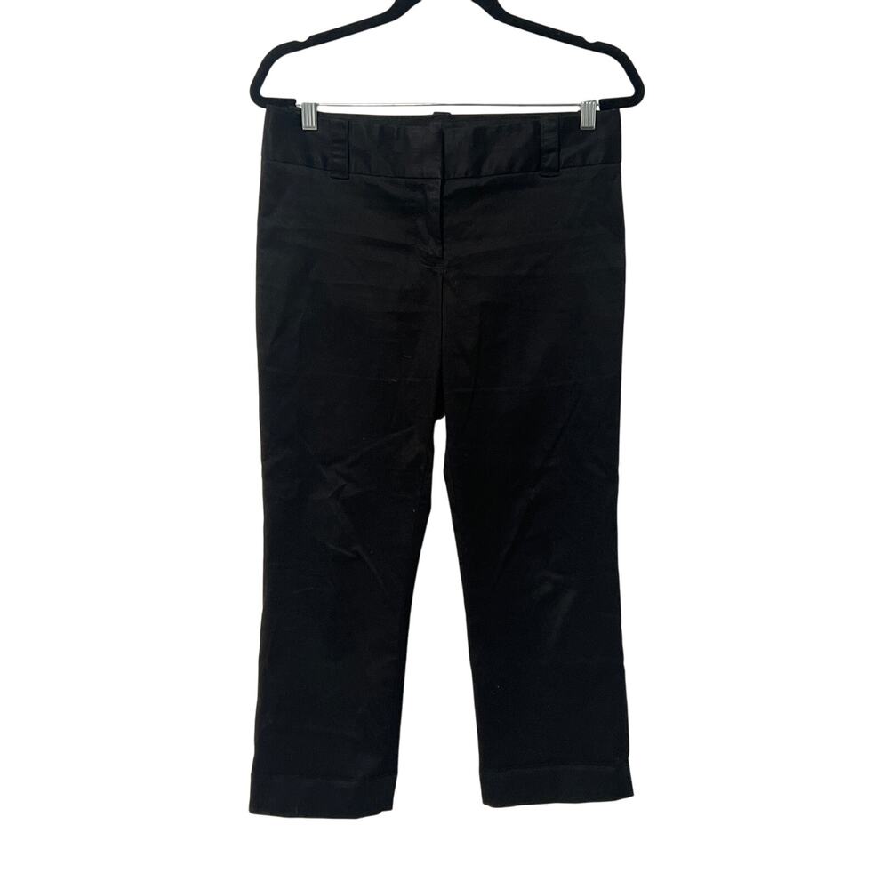 Black J.Crew City Fit Chinos, Size 4, KB358